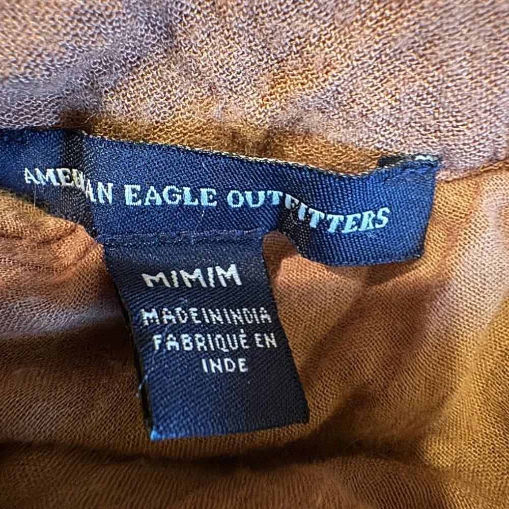 American Eagle Outfitters Lace Blouse in Tan - Picture 7 of 10